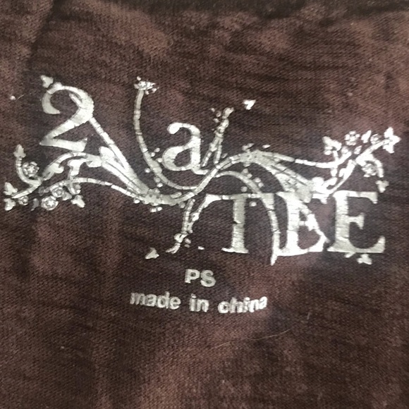 2 a Tee Shirt Cotton 3/4 sleeve - Picture 7 of 12